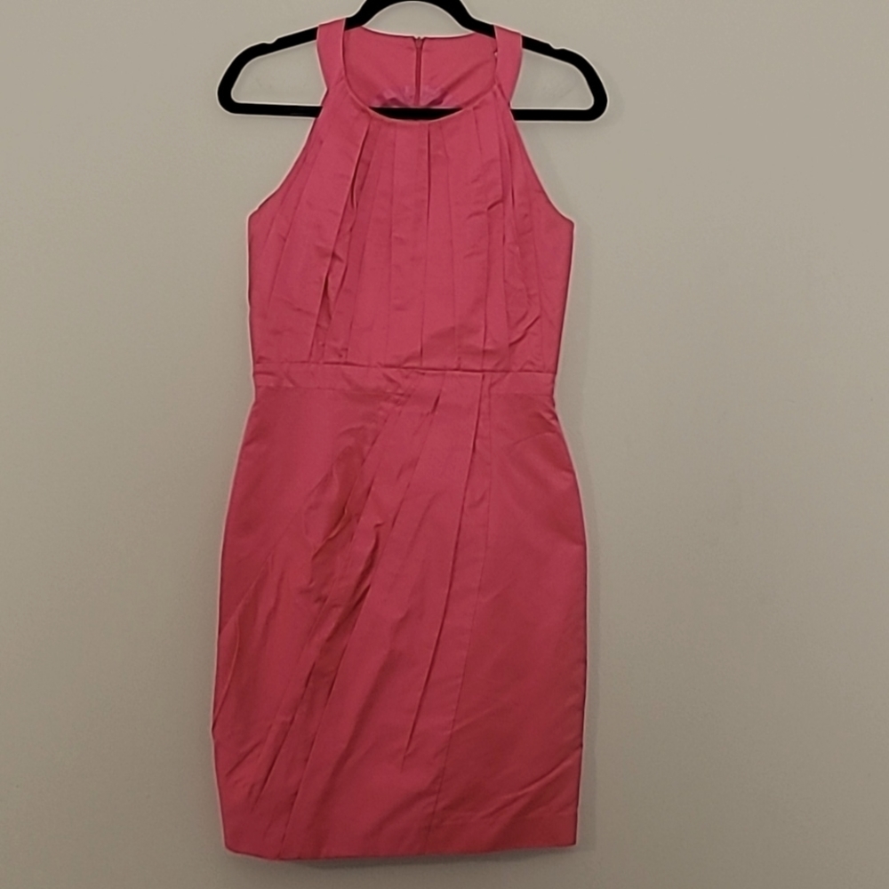 Martin Grant Paris pleated sheath dress Sz M